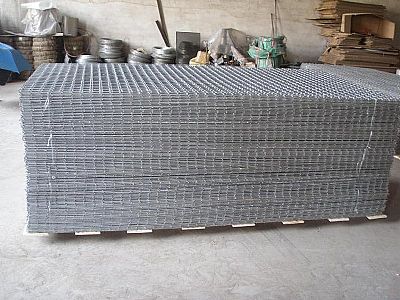 冷軋帶肋鋼筋網排焊機焊接在一起的網片